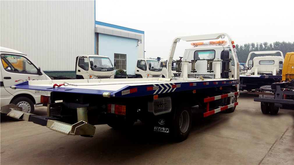 國六五十鈴黃牌一拖二清障車