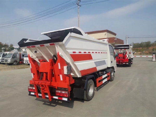 江淮康鈴國六4方無泄漏壓縮式垃圾車