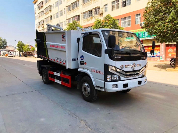 東風小多利卡國六后掛桶無泄漏壓縮垃圾車
