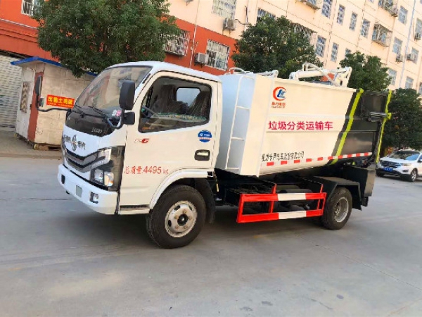 東風小多利卡國六后掛桶無泄漏壓縮垃圾車
