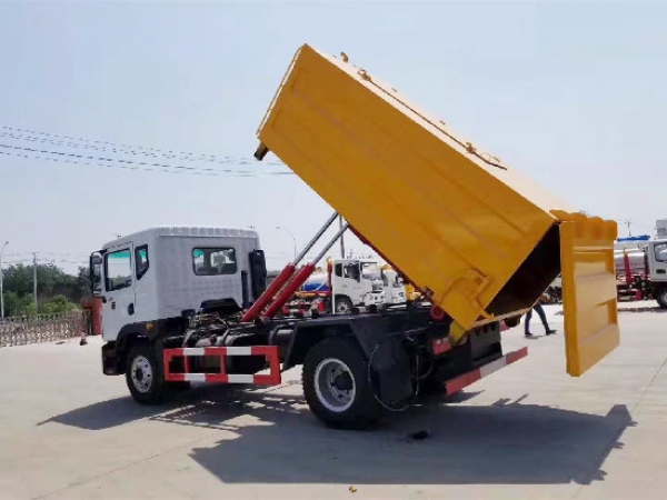 東風(fēng)多利卡D9國(guó)六車(chē)廂可卸(鉤臂)垃圾車(chē)