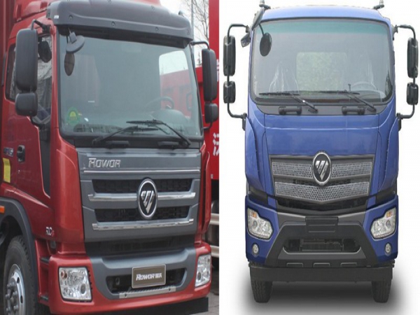 福田瑞沃擺臂式垃圾車（8-10方）