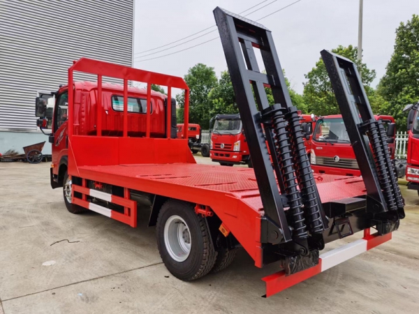 重汽王牌小黃牌平板運輸車