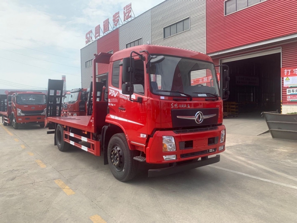 國(guó)六東風(fēng)D3V平板拖車