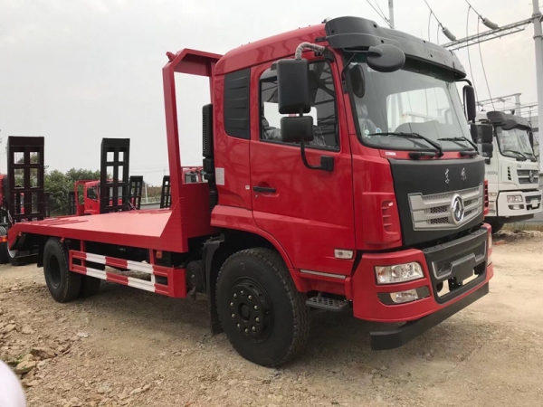 國六東風D17-H平板拖車