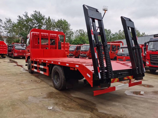 國六東風D17-H平板拖車