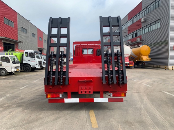 東風華神T5后八輪平板拖車