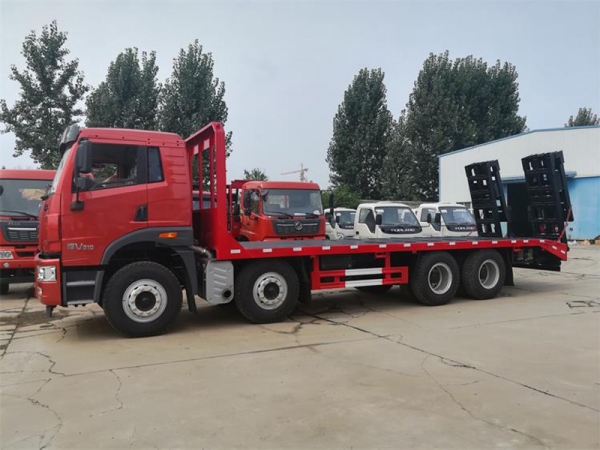 (國(guó)六)解放悍V前四后八平板運(yùn)輸車(chē)