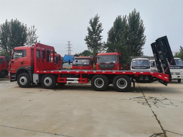 (國(guó)六)解放悍V前四后八平板運(yùn)輸車(chē)