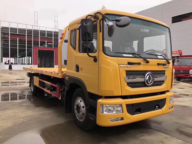 東風D9一拖二清障車