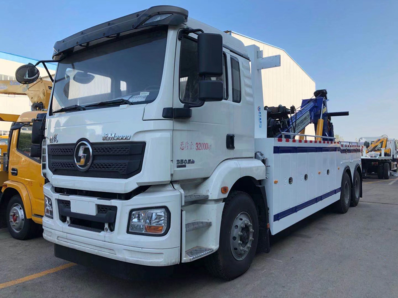 陜汽德龍20噸拖吊聯體清障車